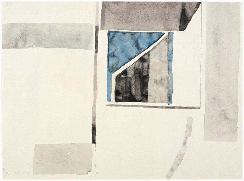  Ohne Titel, Spanien, 1967, Aquarell 