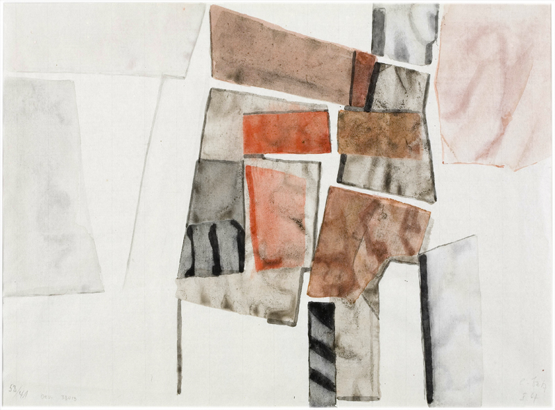  Ohne Titel, Spanien, 1967, Aquarell 