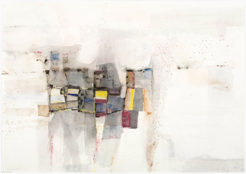  Ohne Titel, 1973, Aquarell 