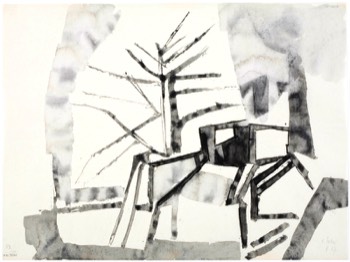  Ohne Titel, 1967, Aquarell 